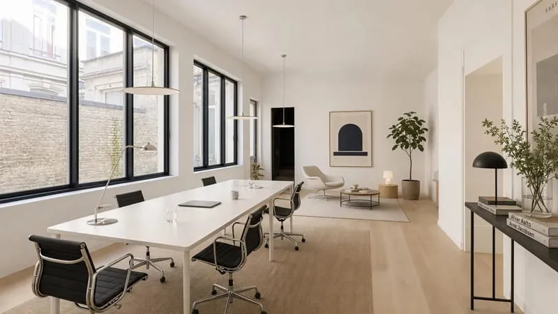 Vieux-Lille - Immeuble de caractère - Appartement de prestige Terrasse plein sud et rez-de-chaussée commercial indépendant avec extérieur - Photo 1
