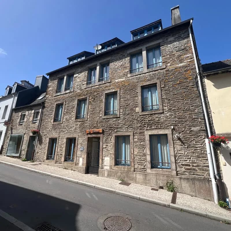 CHÂTEAUNEUF-DU-FAOU IMMEUBLE DE RAPPORT EN PIERRE 5 APPARTEMENTS POTENTIEL D'AGRANDISSEMENT - Photo 1