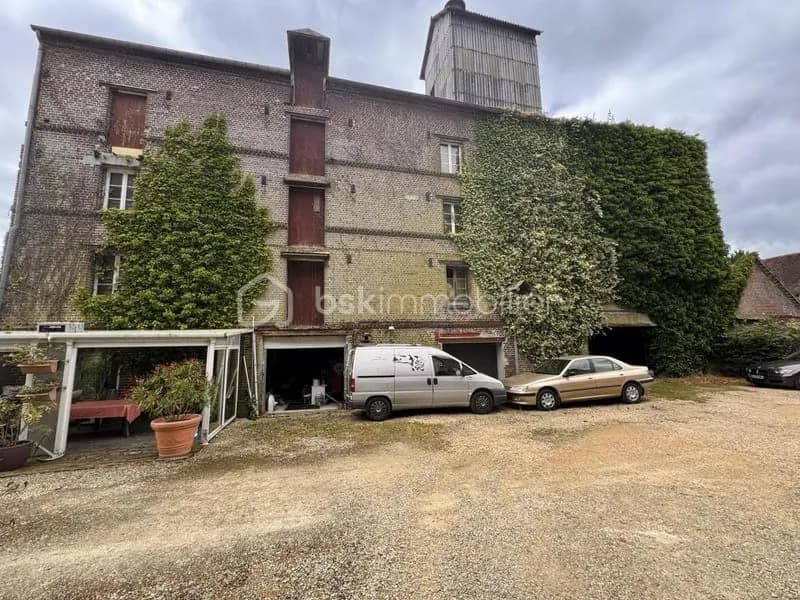 Immeuble de rapport de 540 m2 et son entrepôt de 547 m2 à Sempigny (60400) - Photo 1