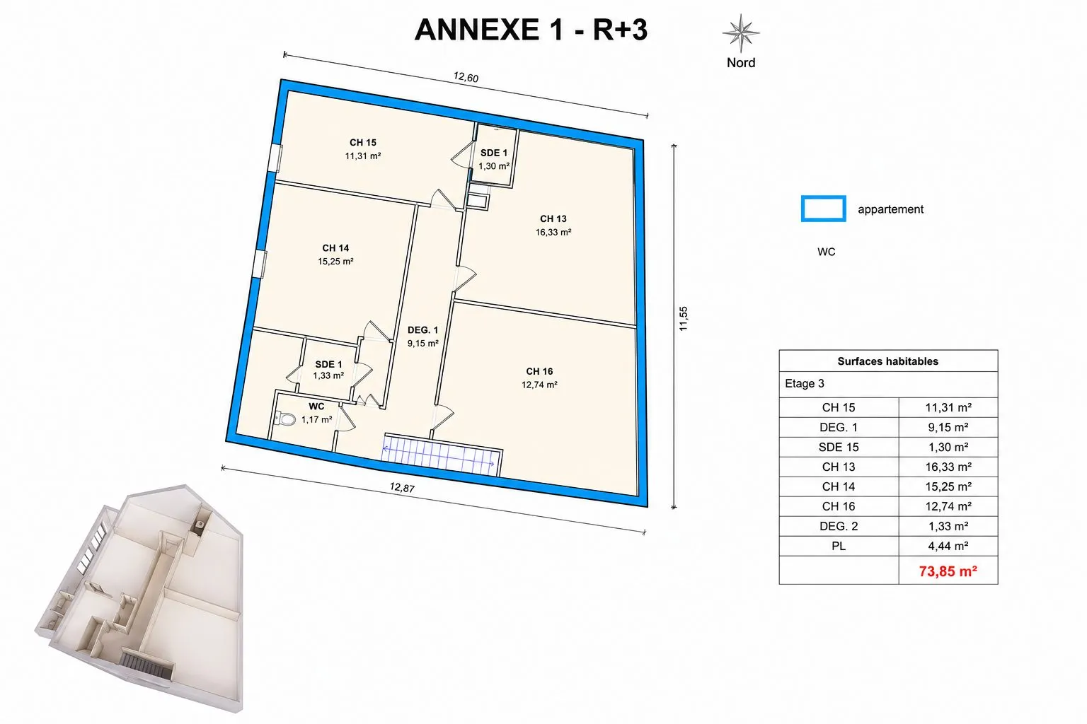 Immeuble de rapport 350 m² - Photo 1