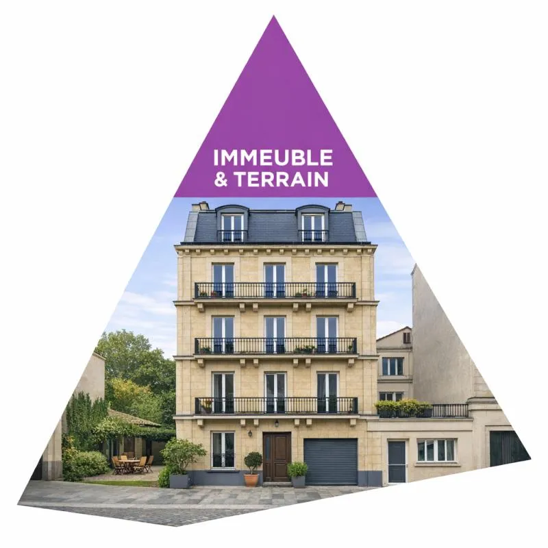 93370 MONTFERMEIL - ENSEMBLE IMMOBILIER,TERRAIN, 8 LOGEMENTS - Photo 1