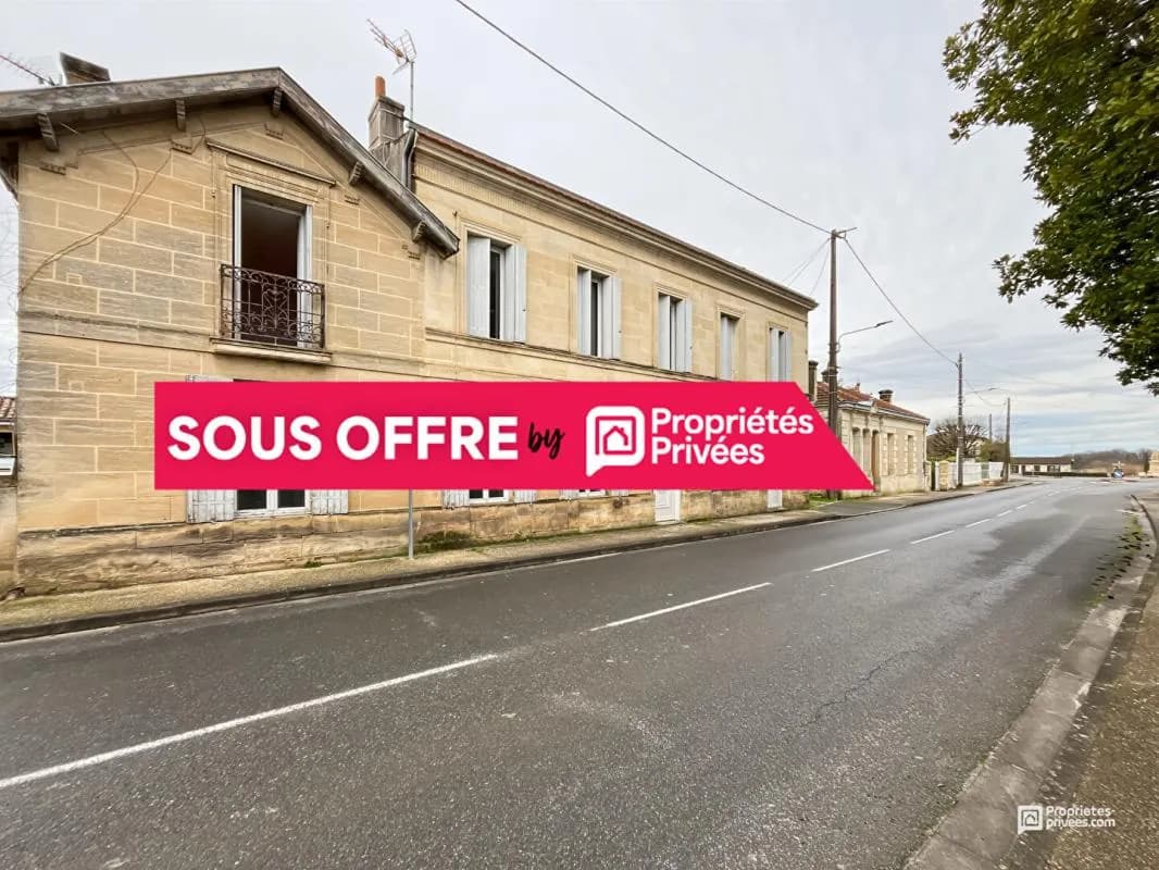 IMMEUBLE À VENDRE - INVESTISSEMENT LOCATIF - Berson - proche Saint-André-de-Cubzac - Photo 1