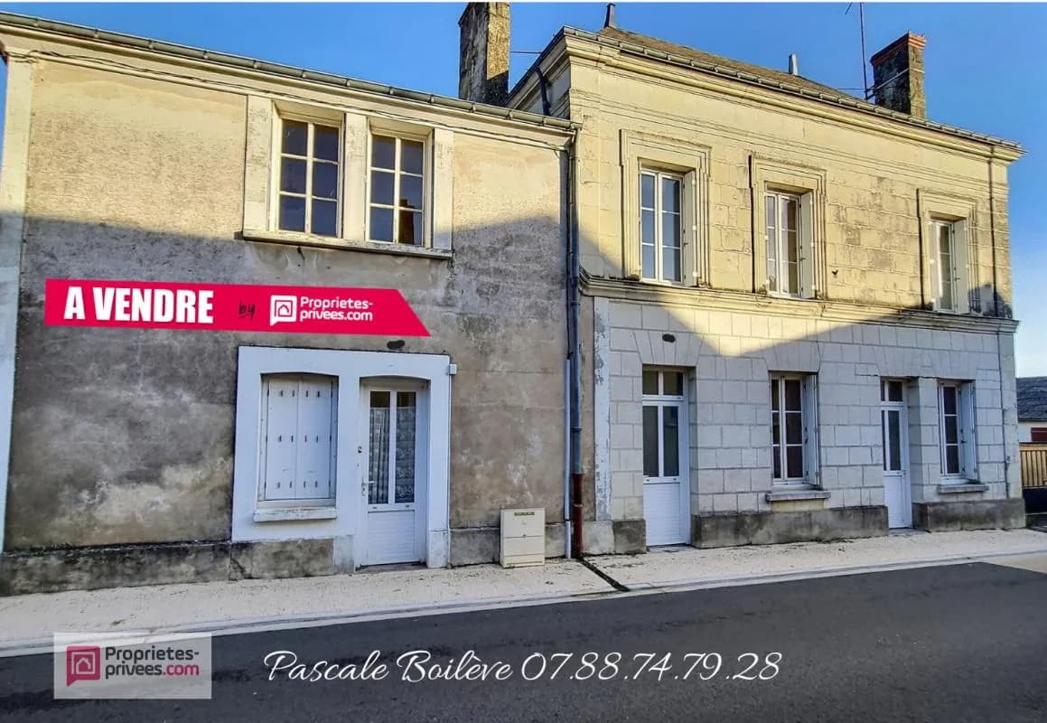 Ensemble immobilier de 3 habitations à rénover - 224 m² - VERNOIL LE FOURRIER (49390) - Photo 1