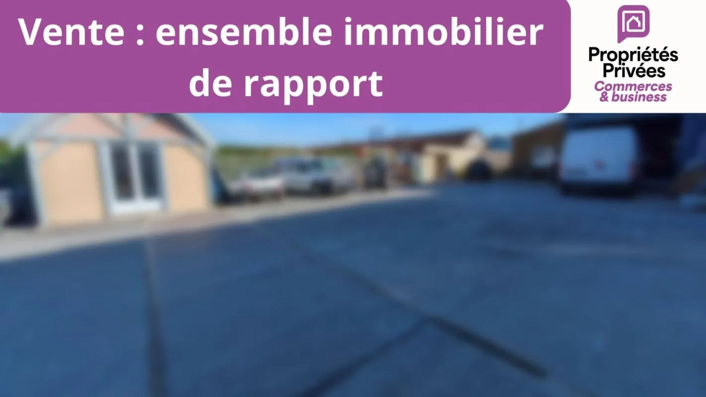 Exclu : Ensemble immobilier de rapport avec bonne rentabilité sur Châteauroux - Photo 1