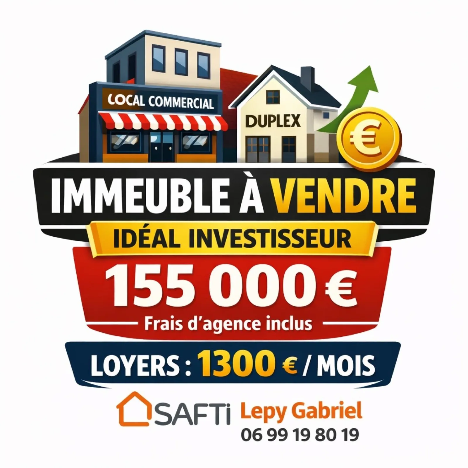 Immeuble rentabilité immédiate - Photo 1