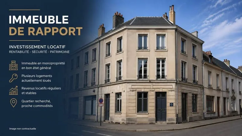 Immeuble de rapport 350 m² - Photo 1