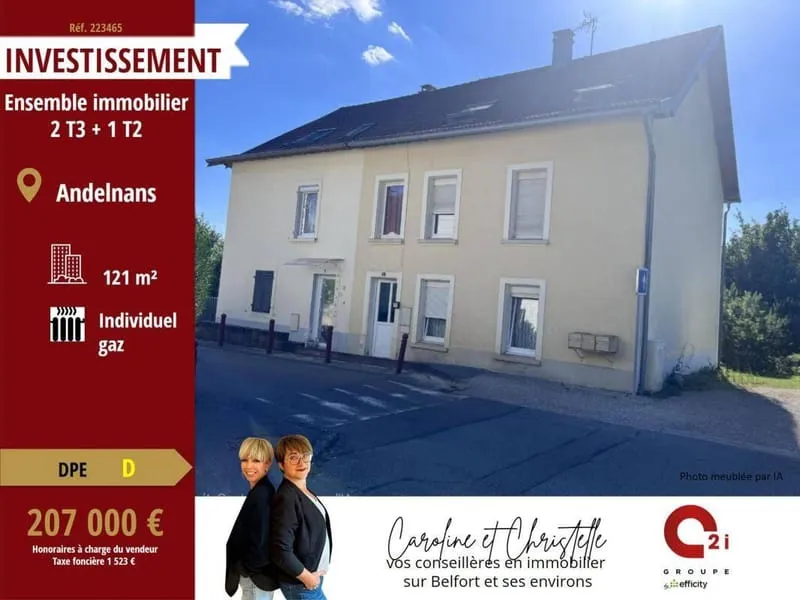 Immeuble 121 m² - Photo 1