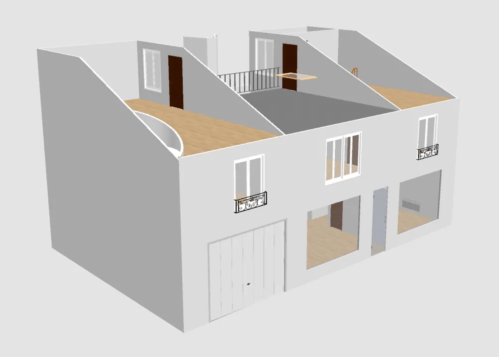 Immobilier sur 3 niveaux pour une Contenance de 1A09CC - Photo 1